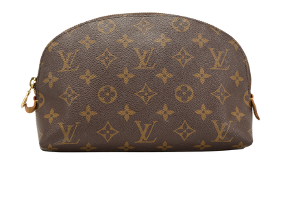 Louis Vuitton Cosmetic Pouch, &pound;350, Accessories, Brown, Canvas, Front view
